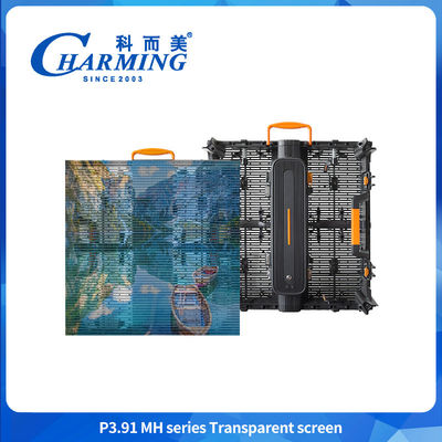 3.91mm 외부 투명 LED 비디오 벽 화면 IP65 방수