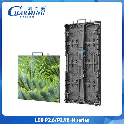 고화질 실내 P2.6 P2.98 임대용 LED 화면 4K 광고 화면