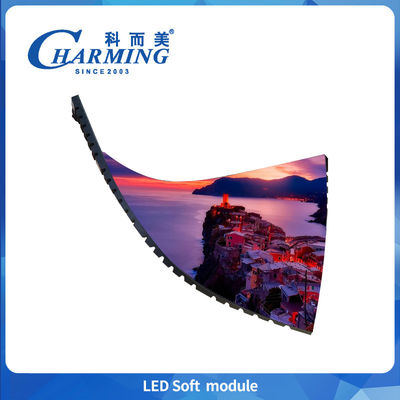 4k P2 P2.5 P3.076 실내 LED 소프트 모듈 400-800 고 밝기 Rgb LED 유연성 디스플레이