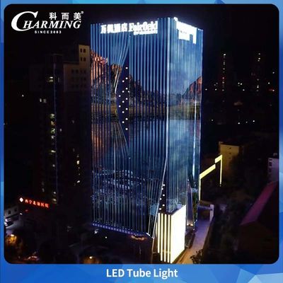 야외 대형 건물 광고용 PC 커버 SMD5050 IP65 LED 튜브 조명