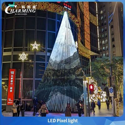 픽셀 라이트 RGB LED 픽셀 30mm 직경 IP66 RGB LED 픽셀 라이트 실내 옥외 장식 조명 건물 다리