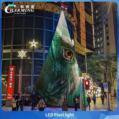 LED 픽셀 라이트 43A SMD3535 IP66 사용 편의성 외부 벽 장식 야외 사용