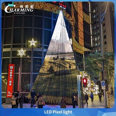 Charmingleed 정품 제조사에서 제공하는 건물 조명용 SPI 풀 컬러 픽셀 라이트 50C