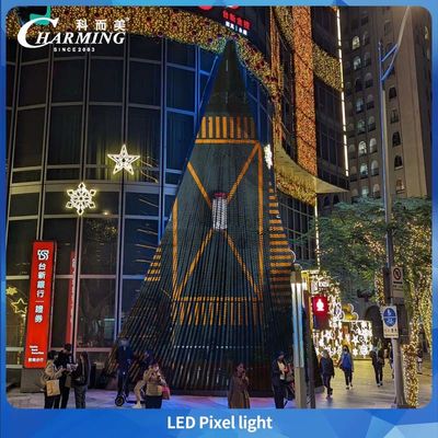 낮은 전력 및 UV 저항 DMX512 LED 픽셀 라이트 야외 게시판
