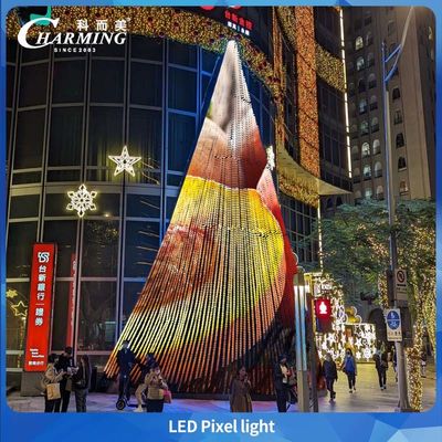 매력적인 2025년 신규 혁신 제품 LED 픽셀 라이트 40D 40*27.3MM PC 소재 IP66 관광 명소 장식