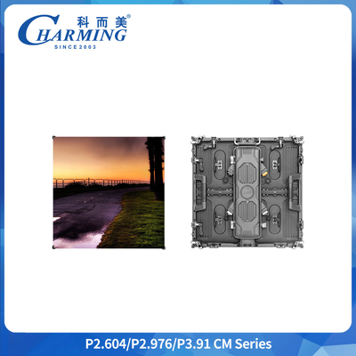 P3.91 옥외 LED 디스플레이 화면 IP65 7680Hz 캐비닛 500*500mm SMD1921 디지털 광고 화면 옥외 디스플레이