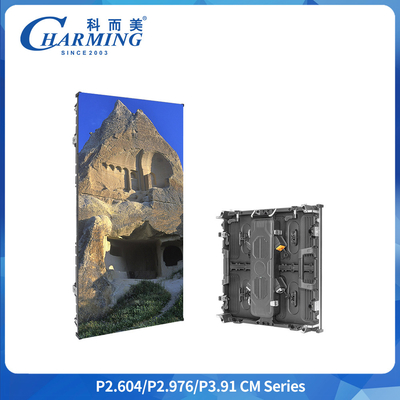 CM 시리즈 P3.91 야외 렌터 스크린 8K 갱신 속도 IP65 500m*1000m 초 얇은 79mm 에너지 절약 이벤트 파티 쇼 케이스