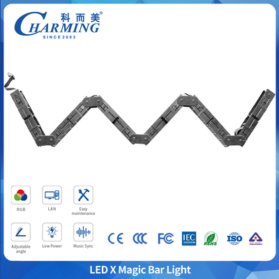 DVI 제어 RGB 유연 LED 마법 바 라이트 호텔 엔터테인먼트 로비 장식