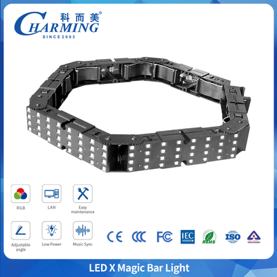 SMD3838 PC 커버 RGB 모듈형 LED 매직 바 라이트 호텔 로비 장식용
