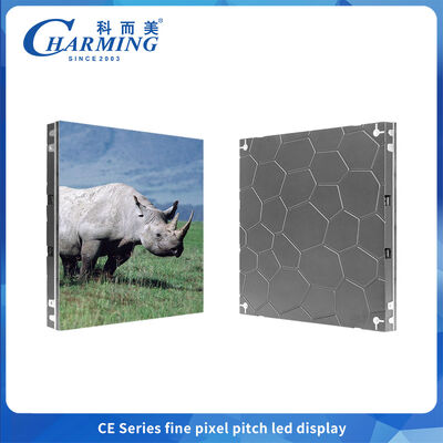 뉴스 스튜디오 배경 벽 HD P1.53 실내 장착형 몰입형 LED 패널 디스플레이