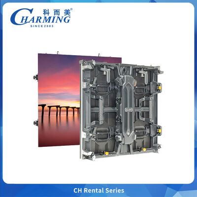 7680HZ 외관 P3.91 무대 모듈 핸들과 함께 곡선 / 유연 / 직각 캐비닛