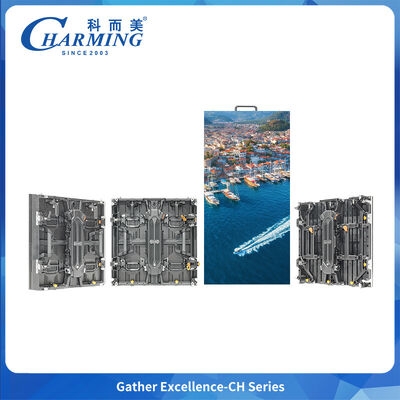 Ultra Bright 4500nits Outdoor Flexible LED Cabinet Rear Maintenance for Irregular Wave Facade